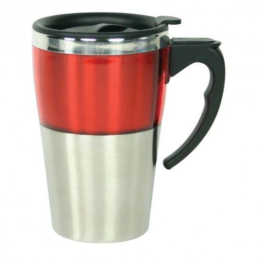 Red Lund Travel Mugs